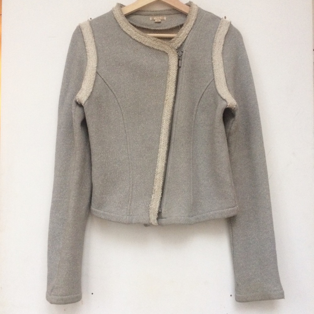 Gap Sweater Jacket, Grey & White, Great Condition!